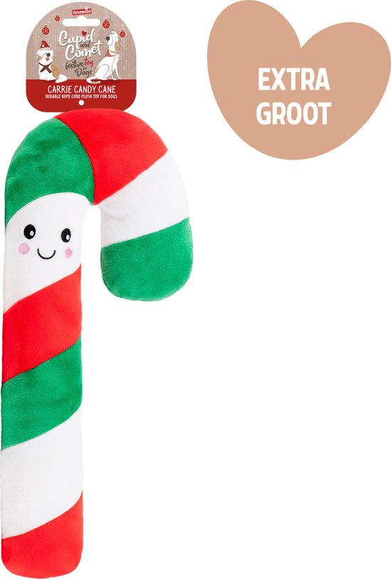 Rosewood - Cupid&Comet - Hondenspeelgoed - Knuffel - Pieper - kerst - Ziggy Zuurstok