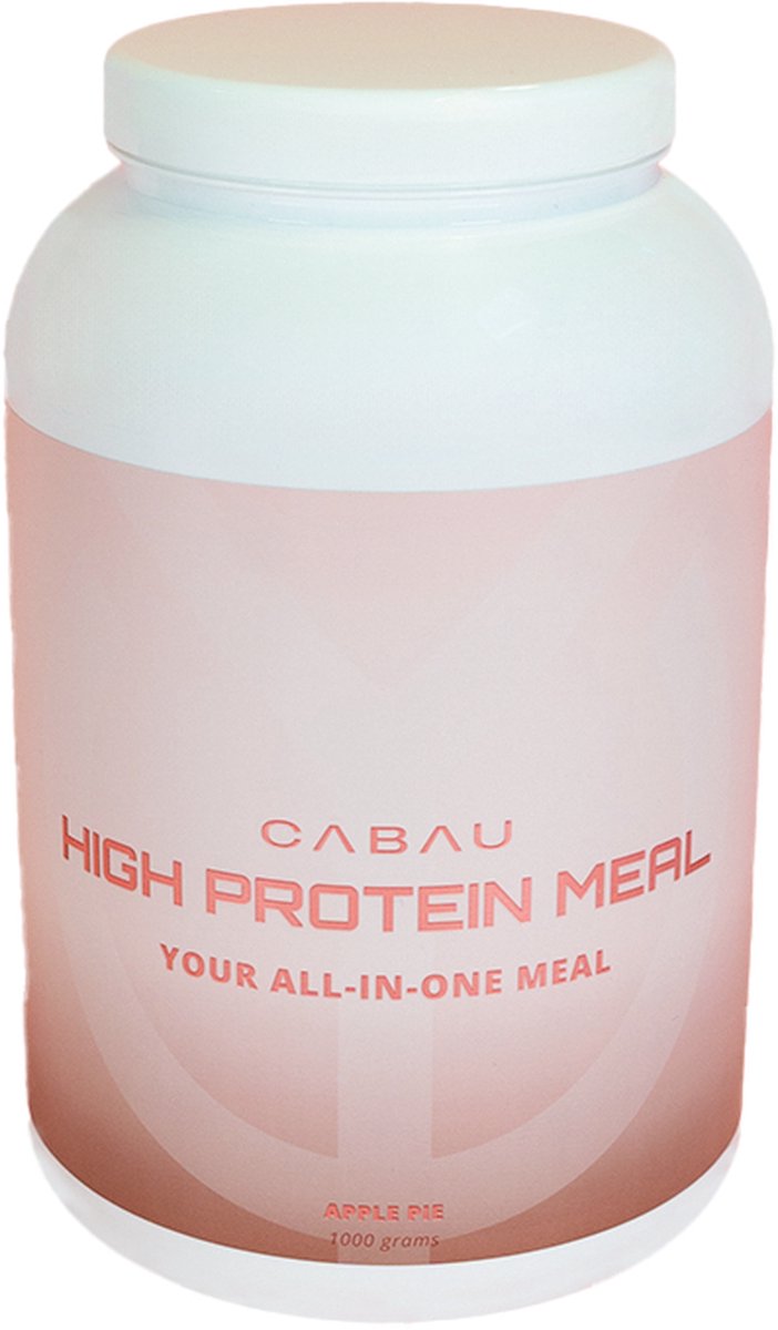 Goedkoopste Cabau Lifestyle - High Protein Meal - Hoogwaardige maaltijdvervanger - Maaltijdshake - 12 maaltijden - Apple Pie