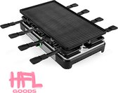 Bol.com HFL Goods Gourmetstel - Gourmetset Voor 8 Personen - Racelette - Grill - Teppanyaki aanbieding