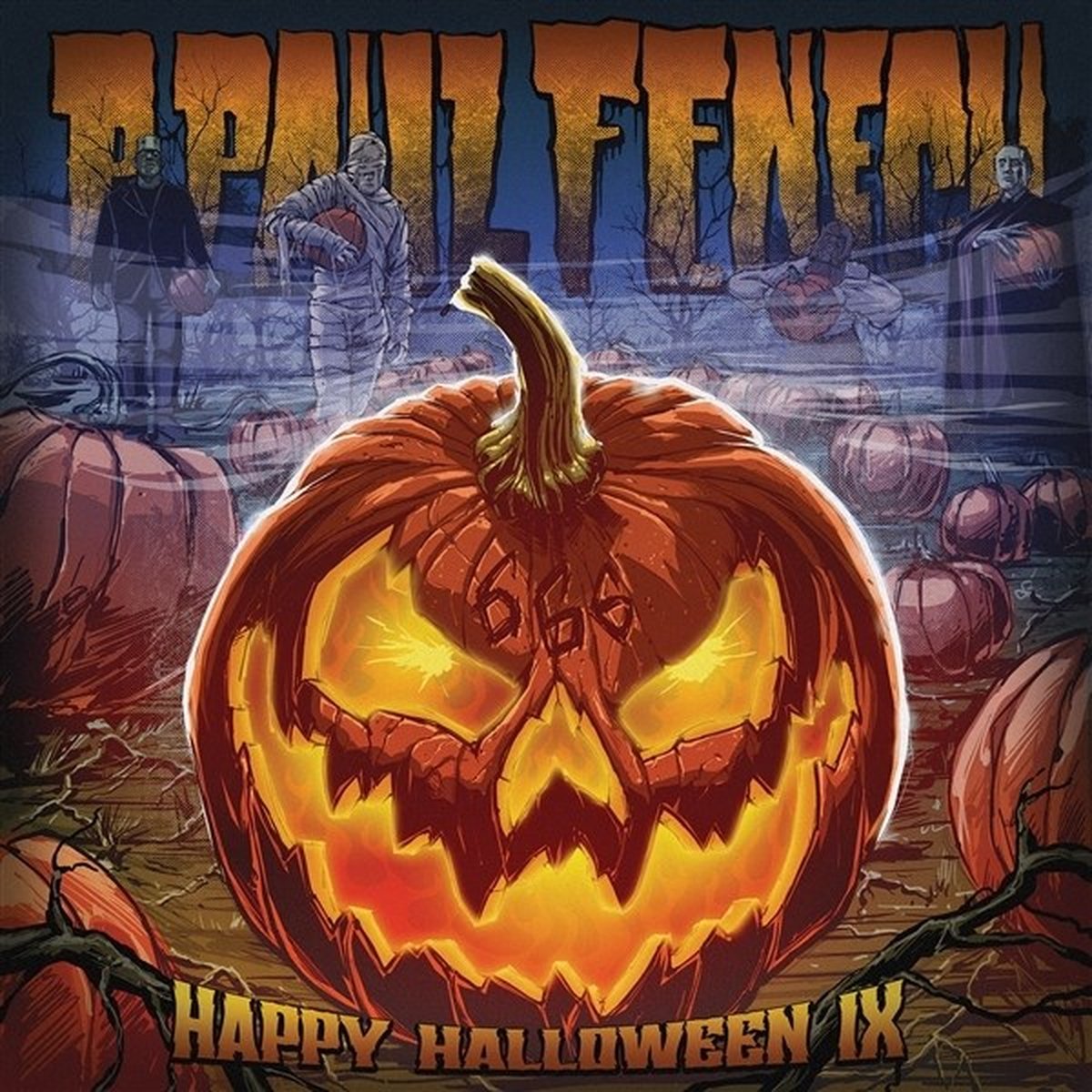 P. Paul Fenech - Happy Halloween IX (10" LP) (Picture Disc)