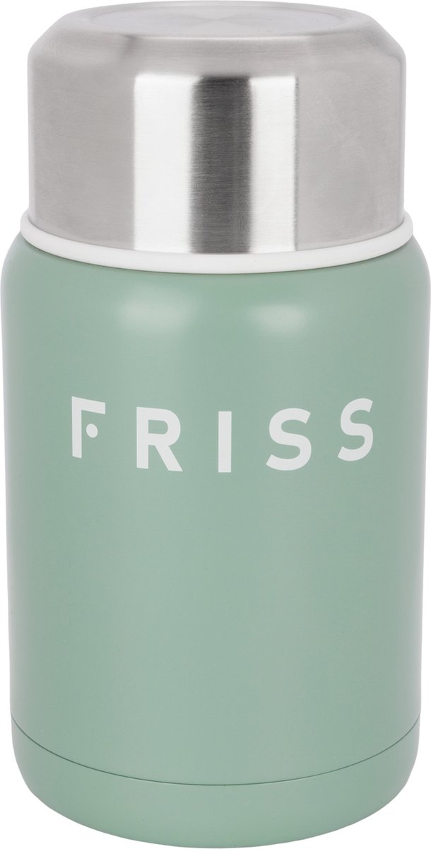 Friss Voedseldrager - RVS - 500ML - Groen