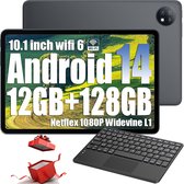 Bol.com Oscal Pad 7 Tablet 10.1" HD - 800 x 1280 - Android 14 - RAM 12 GB - ROM 128 GB - 6600mAh - 8MP+13MP - Widevine L1 - Met ... aanbieding