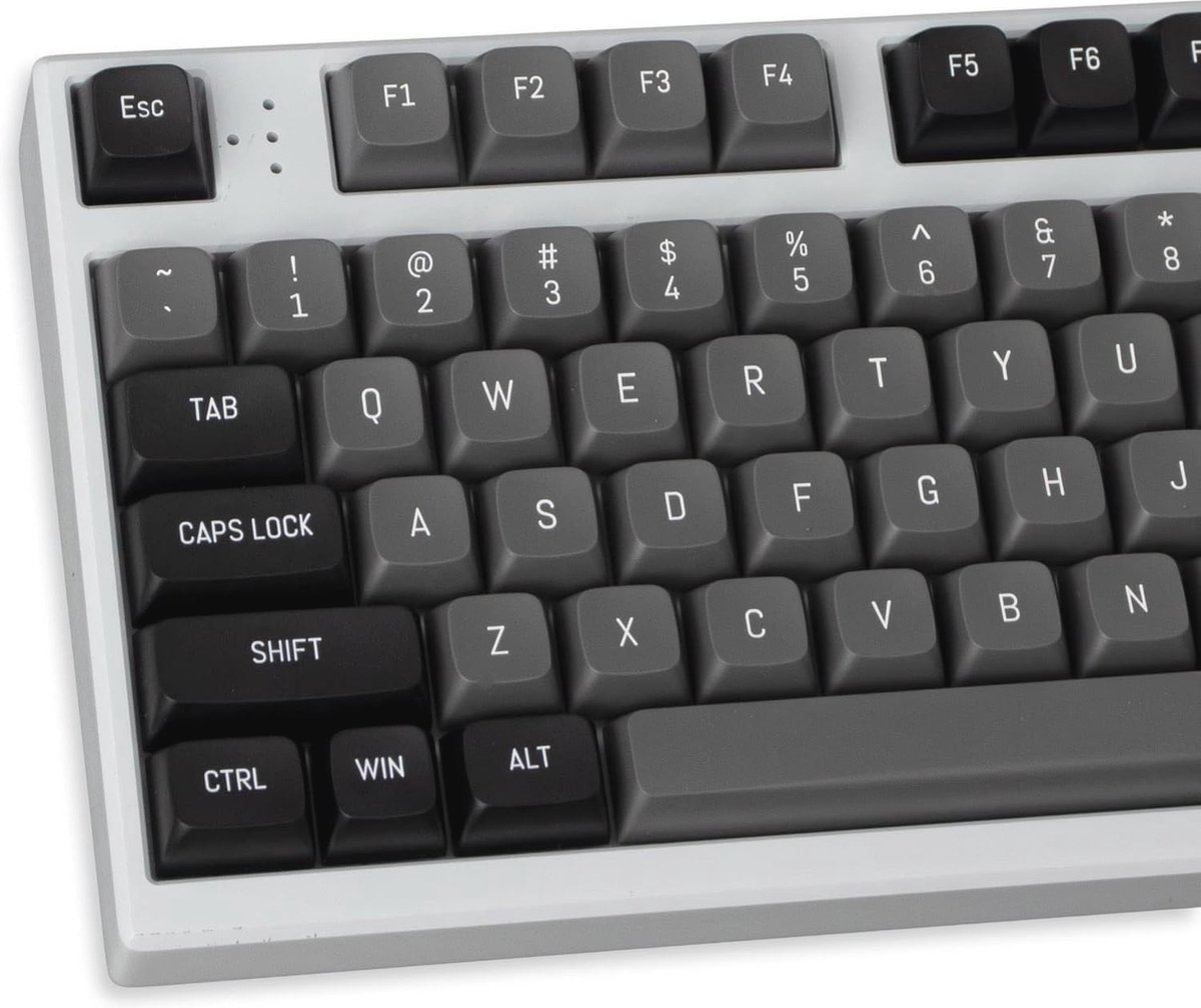 Keycapset 150 toetsen MSA-profiel Double Shot ISO/ANSI lay-out voor mechanische gaming toetsenborden