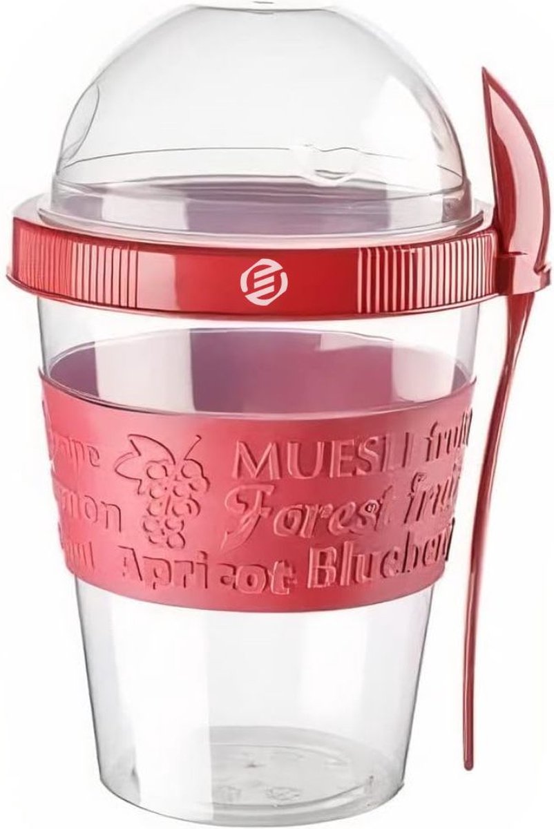 Equivera Overnight Oats Potjes - Muesli Beker - Mason Jar - Havermout - Set - Must have voor jouw ontbijt