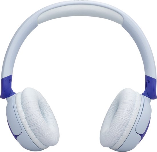 JBL JR 320BT - Draadloze Kinderkoptelefoon - Koptelefoon Kind - Bluetooth - Veilig Volume 85 dB - On ear - Kinder Hoofdtelefoon met Microfoon - 50 uur batterij - Voor Tablet, Laptop, School & Online Les - Roze Paars