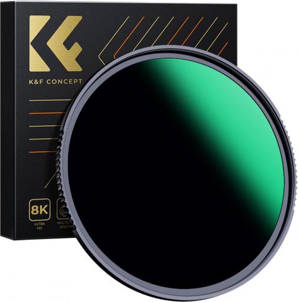 K&F Concept 77mm ND1000 Nano-X MRC grijsfilter filter ND 10 stops