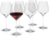 Bol.com Eva Trio - Legio Nova Glas Wijn Bourgogne 650 ml Set van 6 Stuks - Transparant - Glas aanbieding