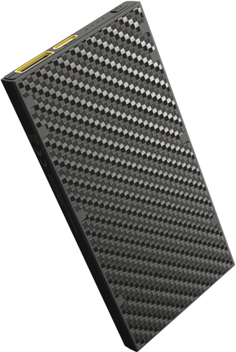 Nitecore NB10000 Gen2 Powerbank - USB-C, USB-A Dubbele poorten - Capaciteit: 10.000mAh 3.85V - Afmetingen: 121.9mmĂ—59mmĂ—10.6mm - Gewicht: 150g
