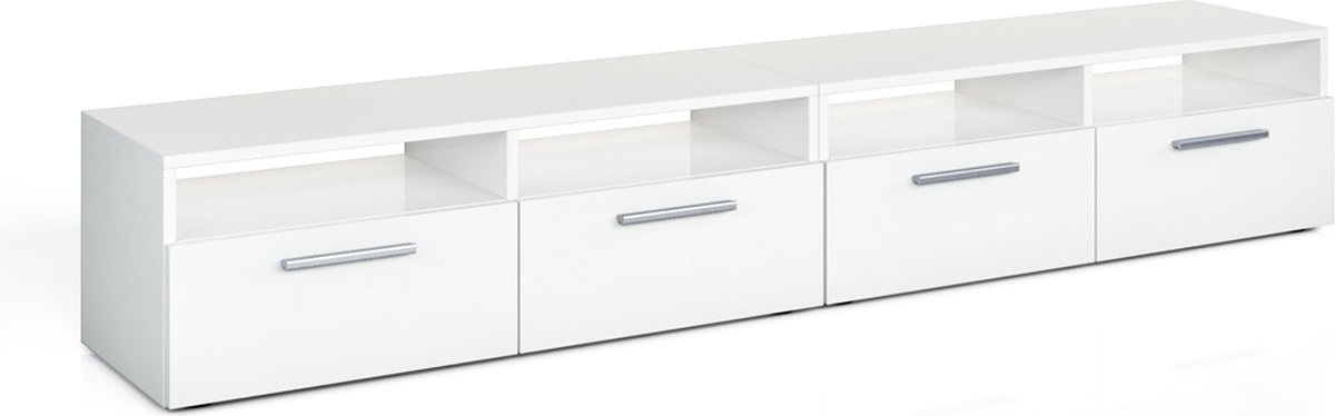 Vicco Diego TV-meubel – 190 x 38 cm Wit