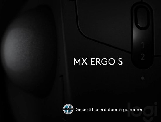 Logitech MX Ergo S - Draadloze Muis - Ergonomisch