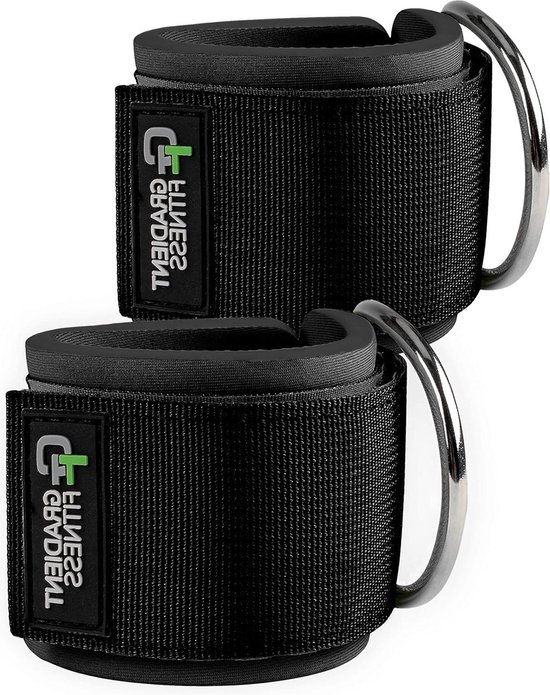 ZEUZ 2 Stuks Enkelband Fitness - Ankle Cuff Strap - Kabelmachine ZEUZ 2 Stuks Enkelband Fitness - Ankle Cuff Strap - Kabelmachine