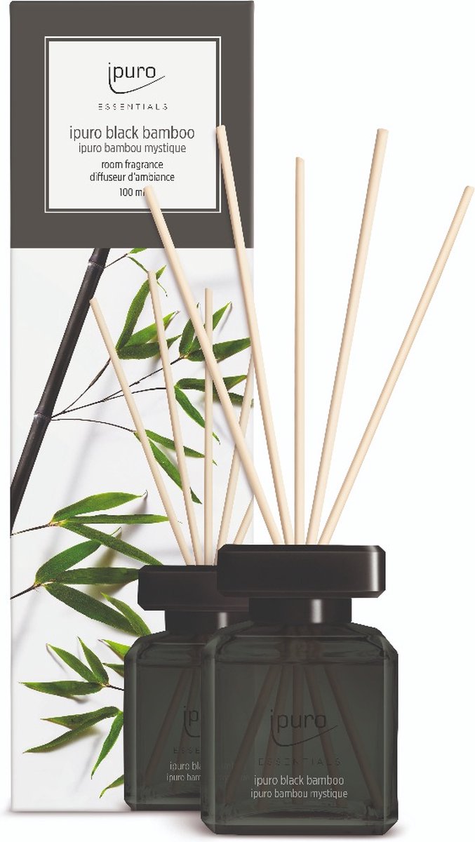 Goedkoopste Ipuro Geurstokjes Essentials Black Bamboo 100 ml