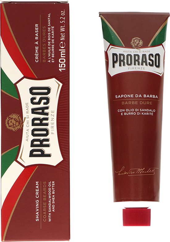 Foto: Proraso stevige baard 150 ml scheerzeep