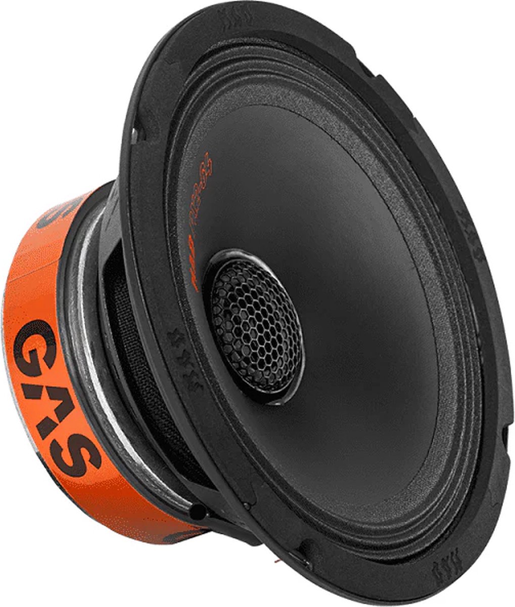 Gas Audio Power Gas Mad Level 2 Coaxial Speaker 6.5 voor Auto Geluidssystemen en Hoogwaardige Geluidskwaliteit