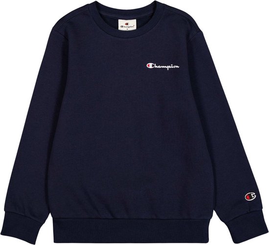 Champion Script Logo Fleece Crewneck Pull Junior