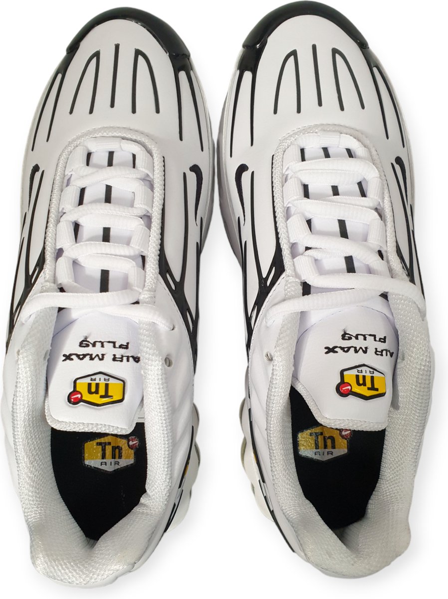 Nike Air Max Plus 3 Leather White Black - CK6716-100 - Maat 38 | bol