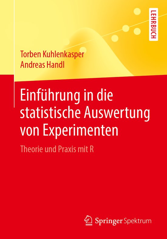 Einfuehrung in die statistische Auswertung von Experimenten - cover