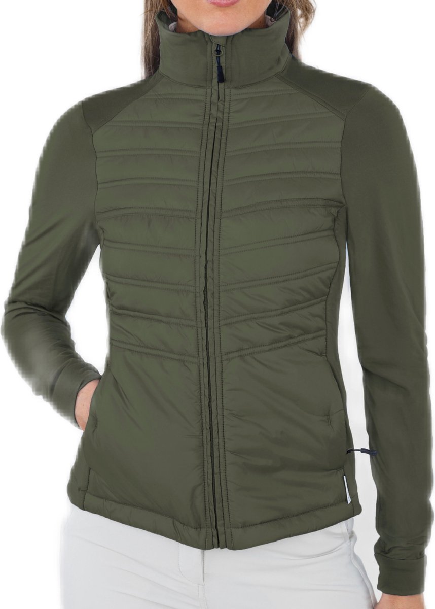 Func Factory dames Hybride Sportjasje Ease pine maat 44