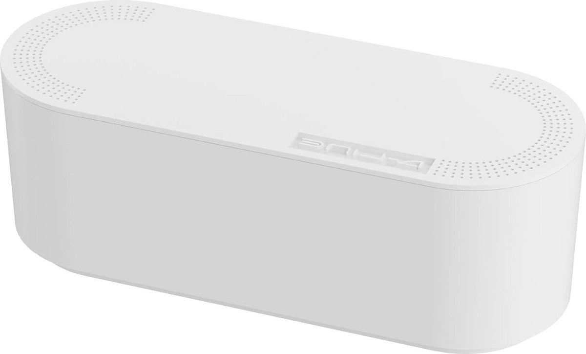 Cable Tidy Box Hide and Conceal Extension Blocks - Small White kabeldoos