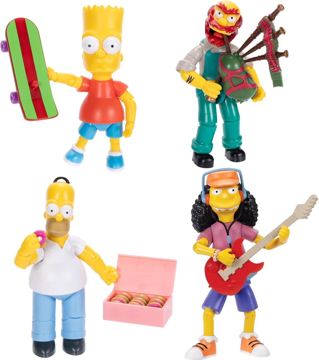 THE SIMPSONS 13CM GESCHAALD VIJGEN ASSORTIMENT W1