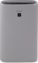 Sharp KIN42EUL - Luchtreiniger en bevochtiger - 28M2 - reinigt 240M3 per uur - Wifi - Plasma Cluster technologie - fijnstof PM2.5 sensor-lichtgrijs