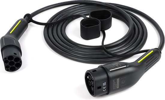 Komfort-Ladekabel 'Helix' Typ 2 Für Elektro- Und Hybridfahrzeuge Bis Zu 11 Kw 5 M