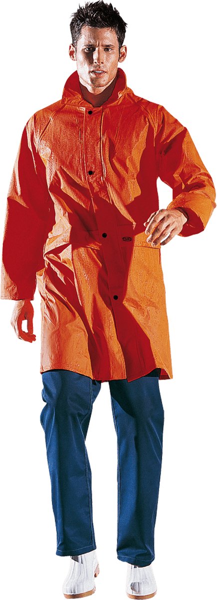 SIR SAFETY SUNCITY Hi Vis Reflecterend Werkregenjas HEREN Veiligheidsregenjas Oranje - Waterdicht - Ademend - Winddicht