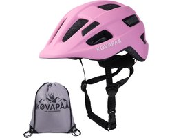 Køvapää® Lappi Fietshelm Kinderen - Roze - Maat 46-53 cm - 1 t/m 5 Jaar - XS/S - Fietshelm Meisjes - Fietshelm Jongens - Fietshelm Kind