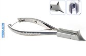 MEDLUXY® Pro - Pince à ongles Pince à tête - Ronde 'pleine lune' - 14 cm - 21 mm - MP0602 (Pince coupante croisée, Coupe-tête, Pince à ongles)