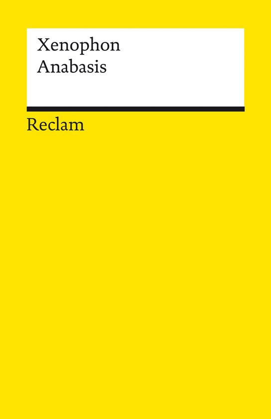 Reclams Universal-Bibliothek - Anabasis - cover