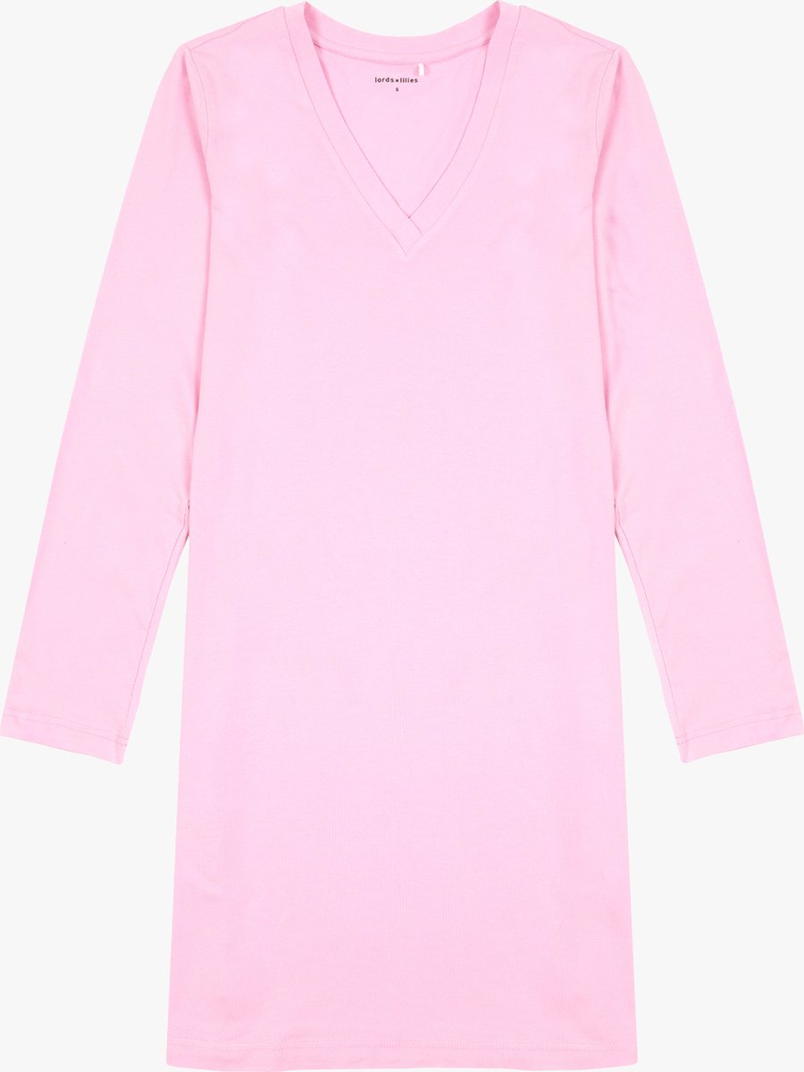 Lords & Lilies slaapkleed dames - roze - 242-50-XDD-Z/358