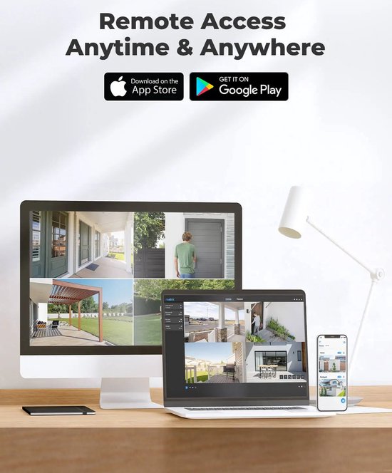Reolink Smart Security Camera - 5MP PoE - Nachtzicht - Slimme Persoon/Huisdier/Voertuig Detectie - Bewakingscamera - Ingebouwde Microfoon -Geluidsopname- Google Assistent - Waterproof IP67 van Reolink — afbeelding 5