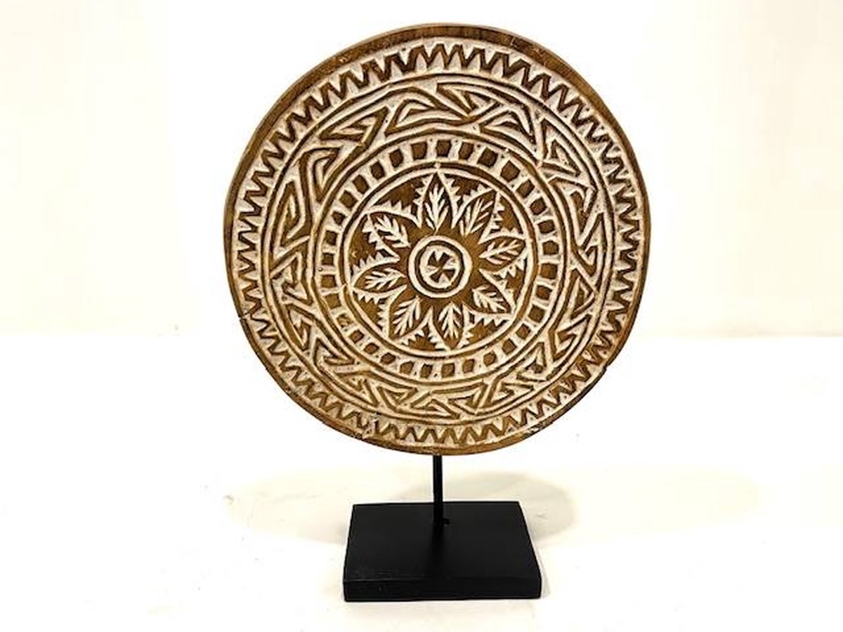 Round deco on stand