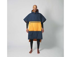Voited Poncho Ocean Navy/Desert S/M