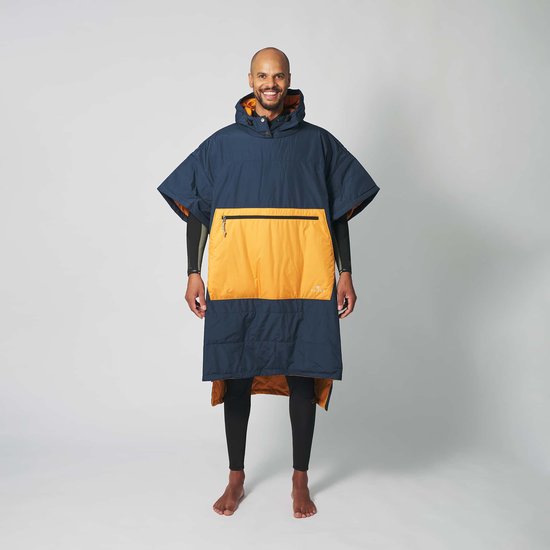Poncho Voited Ocean Marine/Désert S/M