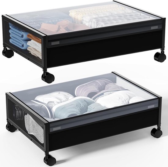 Houten Bed met Lade Bern - Walnoot - Bedframe