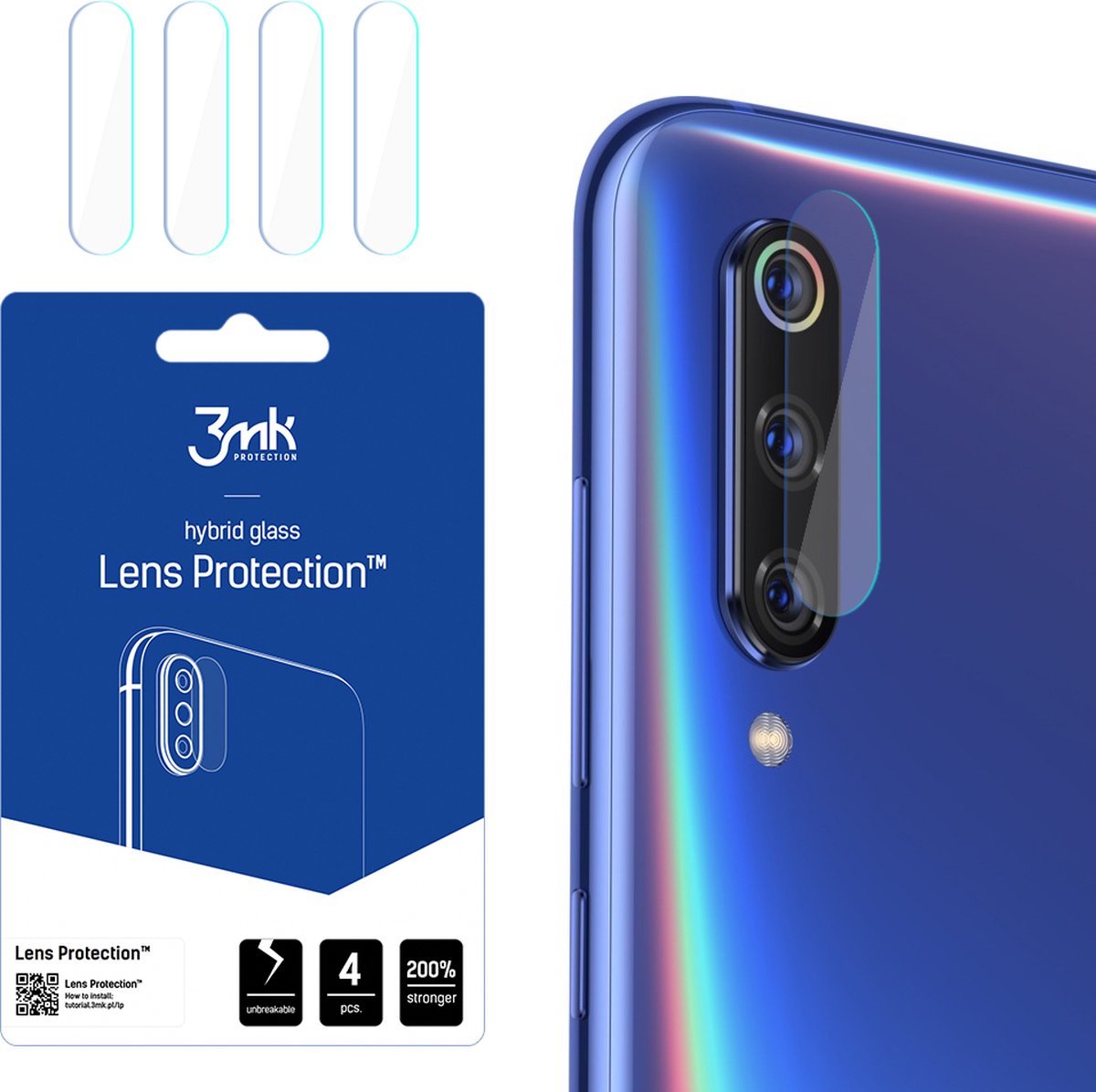 Xiaomi Mi 9 - 3mk Lens Protection