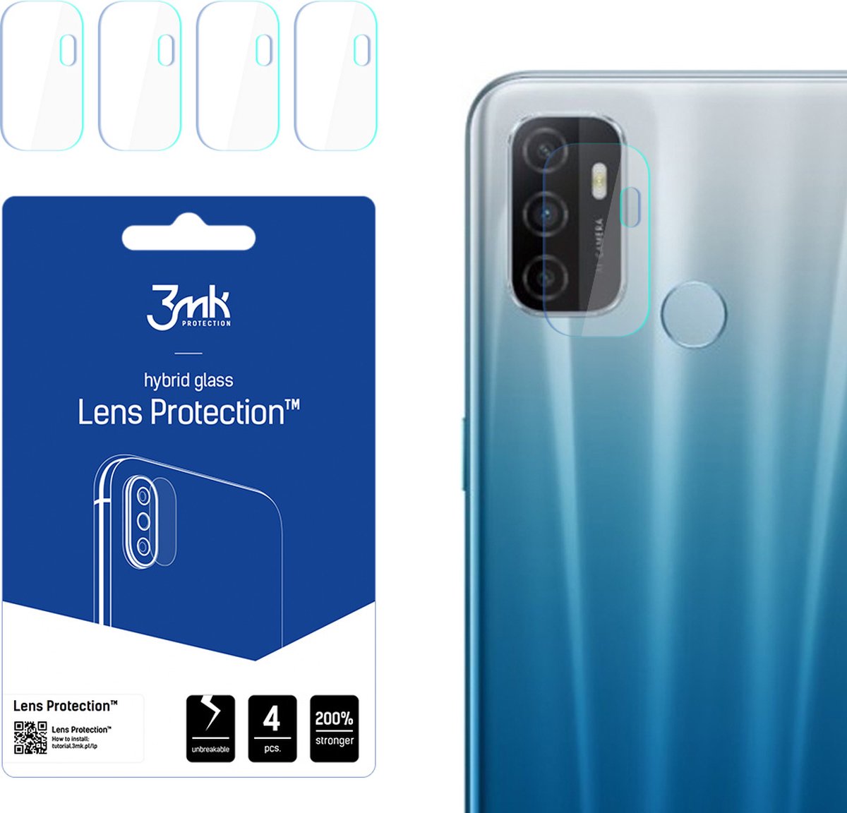 Oppo A53 5G - 3mk Lens Protection