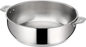 Bol.com Stoofpan 24 cm roestvrij staal 18-10 stapelbaar inductie-oven hoogwaardig Italië 012132031724 aanbieding