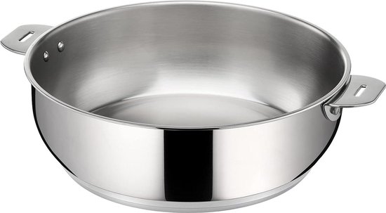 RVS koekenpan 30 cm - Bos Fornuizen