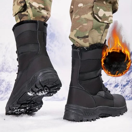 Mabove Blotevoetenschoenen, winterlaarzen voor dames en heren, trailschoenen, warm gevoerd, winterschoenen, sneeuwlaarzen, sneeuwwit, 37 EU