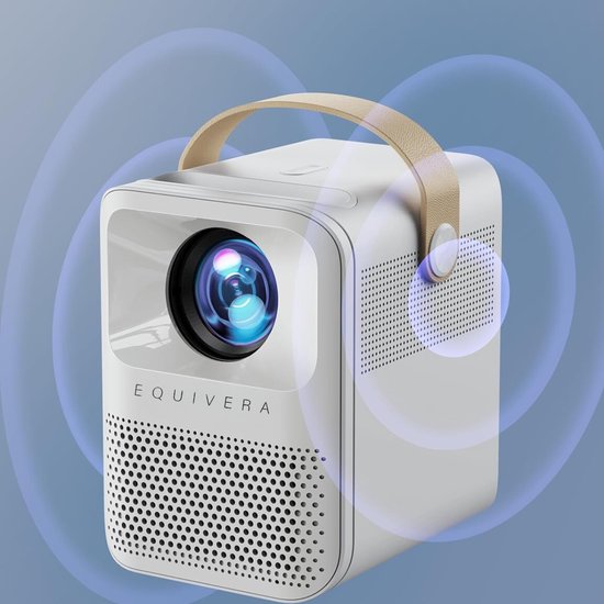 Equivera Draagbare Beamer - Mini Beamer - Draagbare Projector - Mini Projector