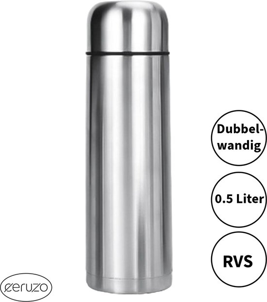 Foto: Ceruzo bullet isolatiekan rvs dubbelwandig 0 5 l