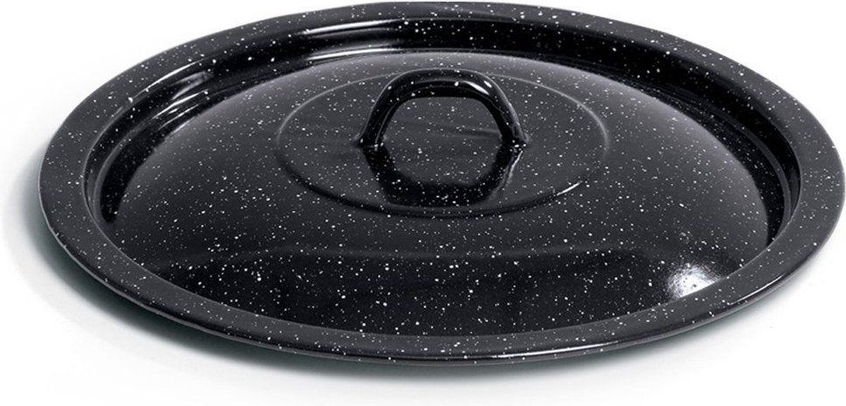 Orion group Heksenketel Deksel Geëmailleerd 40 cm 13 l Pannendeksel Cauldron Potjie-Ketel BBQ Barbecue