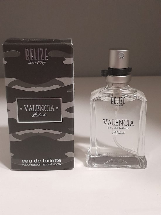 Belize Beauty Mini Parfum Valencia Black Eau de Toilette heren 15 ml