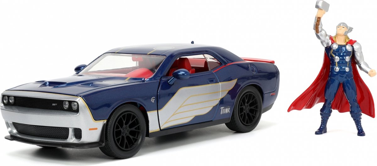 Jada Toys Marvel Thor 2015 Dodge Challenger 1:24