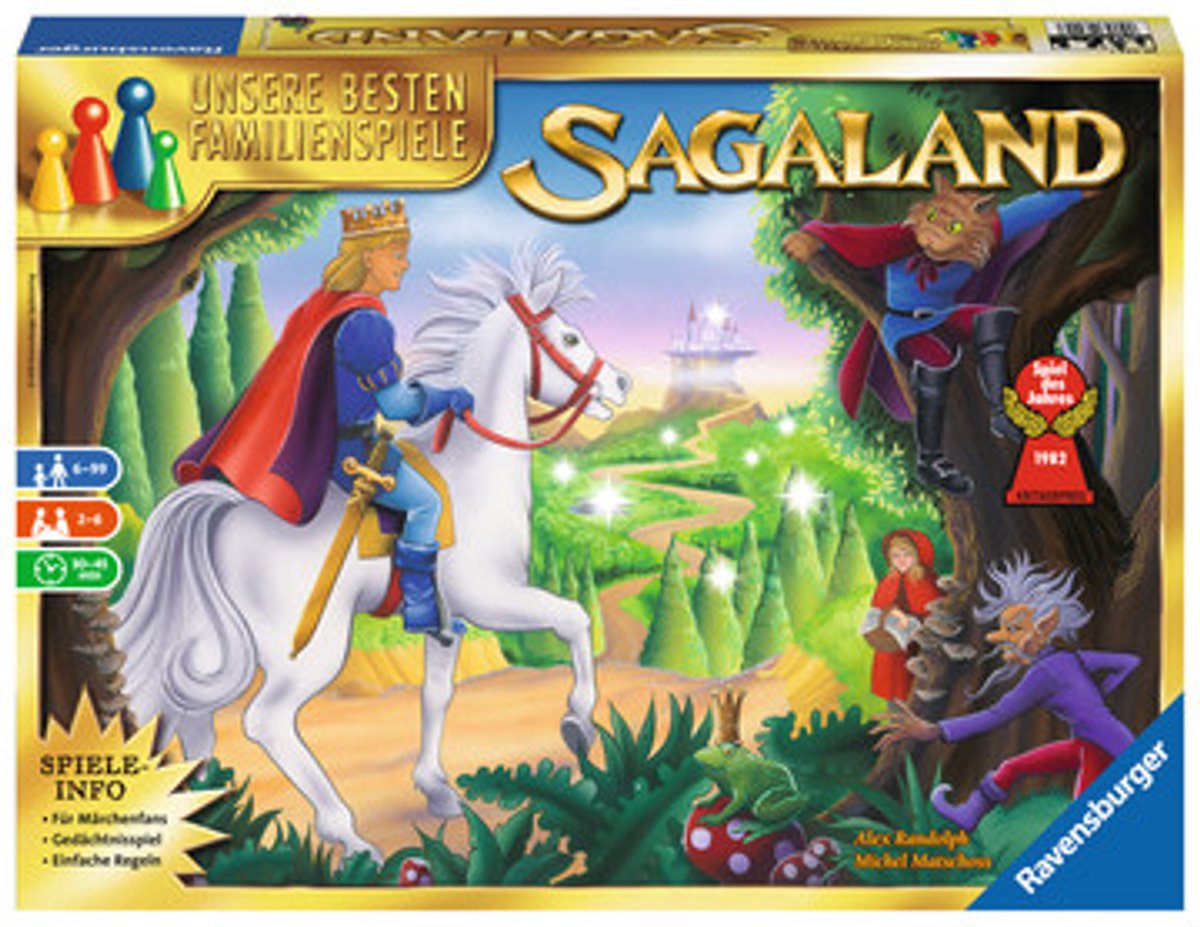 Ravensburger Sagaland Bordspel Reizen/avontuur