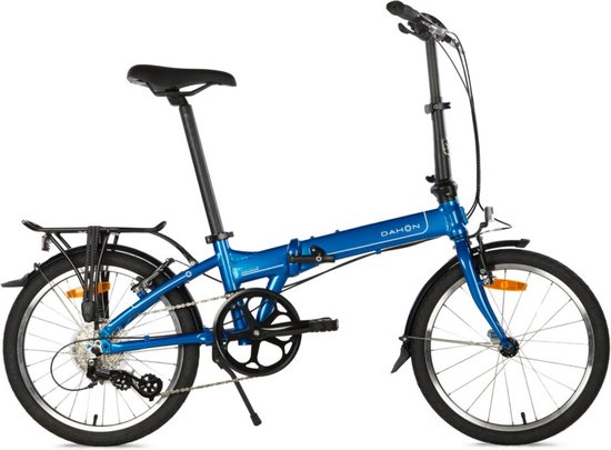 Dahon Mariner D8 Vouwfiets Lagoon Metallic Blauw 8 speed Shimano derailleur . bol