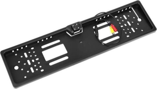 Kentekenplaat Achteruitrijcamera - Auto Kentekenplaathouder met Nachtzicht Camera 4-LED van Merkloos — afbeelding 3