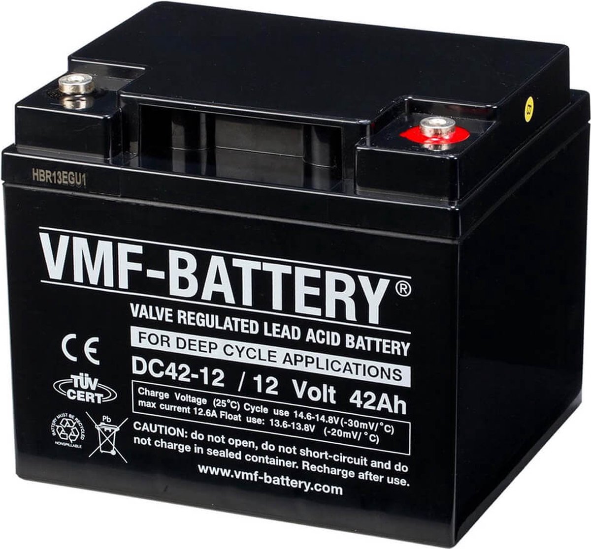 VMF AGM Deep Cycle Lood Accu 12V - 42Ah